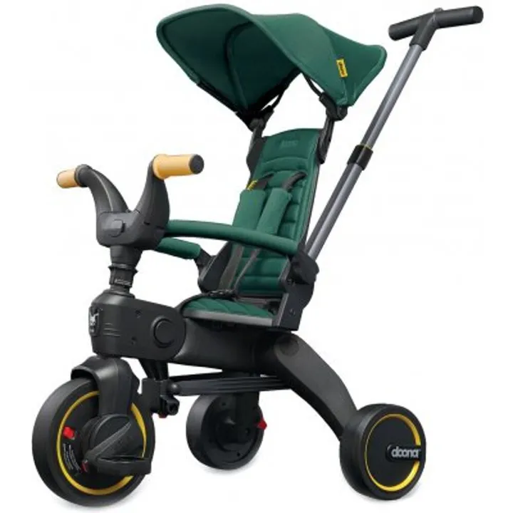 Складний триколісний велосипед Doona Liki Trike S5 / Racing Green — Photo 9