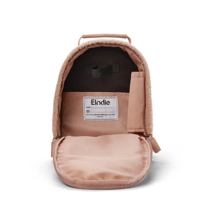 Рюкзак Elodie Details MINI Pink Bouclé — Photo 8