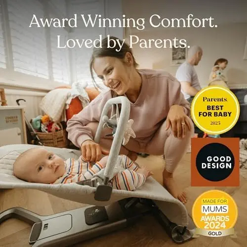 Крісло-шезлонг Ergobaby Light Gray — Photo 14