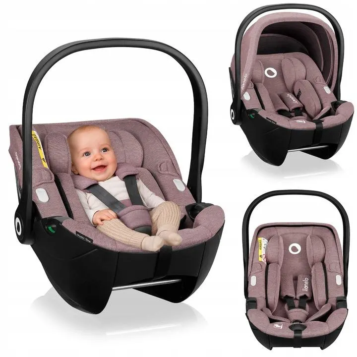 Дитяче автокрісло Lionelo MOXIE I-SIZE PINK MAUVE — Photo 9
