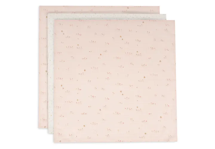 Муслінові пелюшки Jollein 70×70, Pretty Picnic, 3 шт. — Photo 4