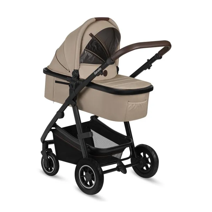 Універсальна коляска 2 в 1 Lionelo AMBER BEIGE SAND — Photo 5