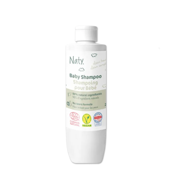 Дитячий шампунь для волосся торговельної марки “NATY” 240 мл