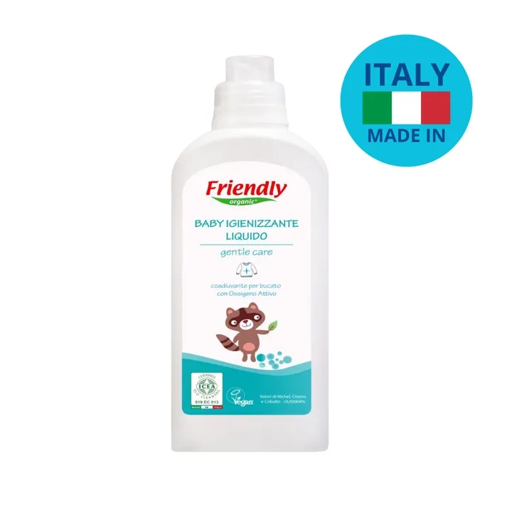 Органічний дезінфектор для прання дитячої білизни Friendly Organic 1000 мл — Photo 8