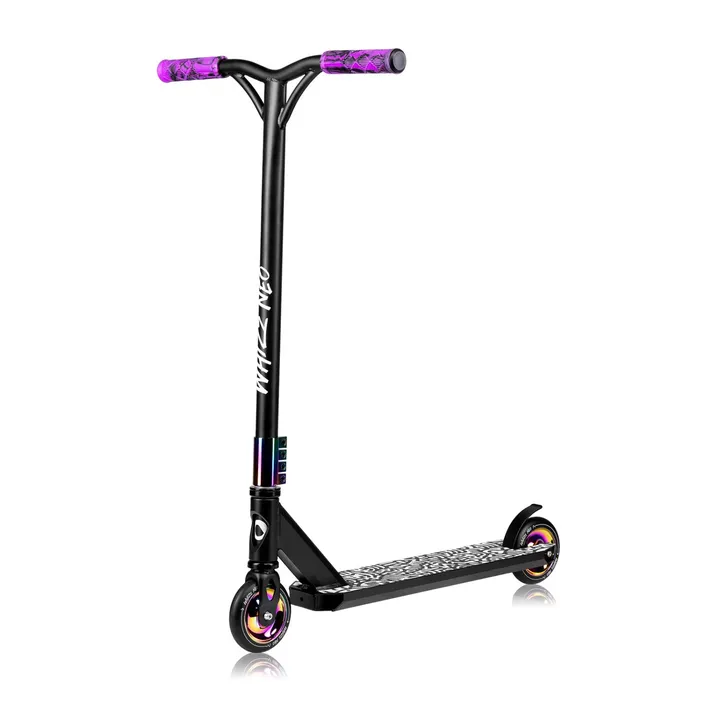 Дитячий самокат Lionelo WHIZZ NEO BLACK CARBON MULTICOCLOR — Photo 5