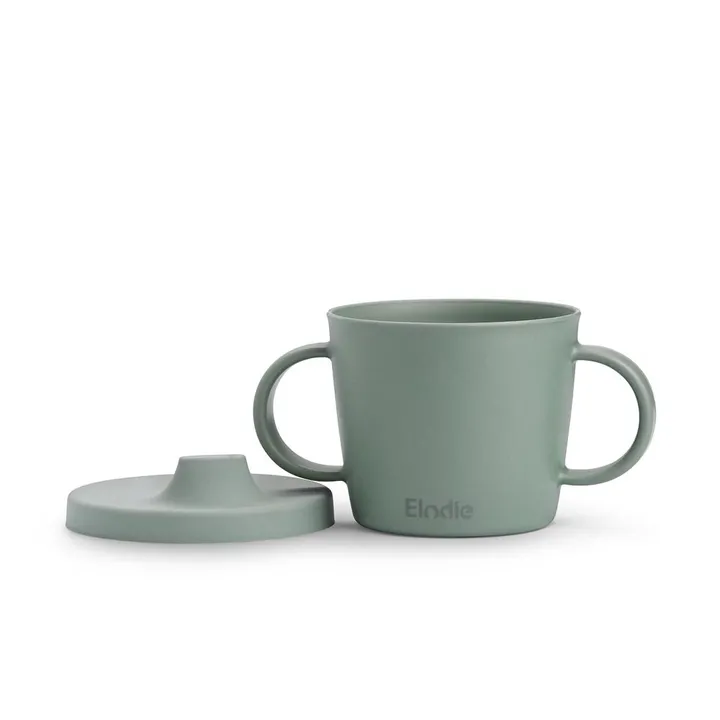 Чашка поїльник Elodie Details Sippy Cup Pebble Green — Photo 5
