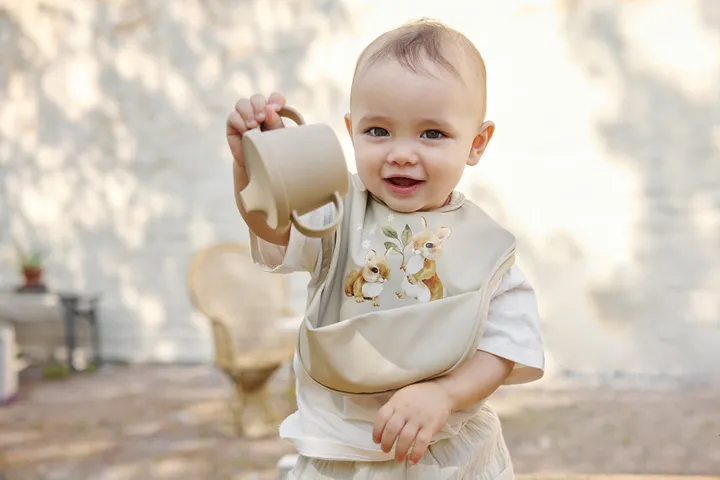 Чашка поїльник Elodie Details Sippy Cup Pure Khaki — Photo 9
