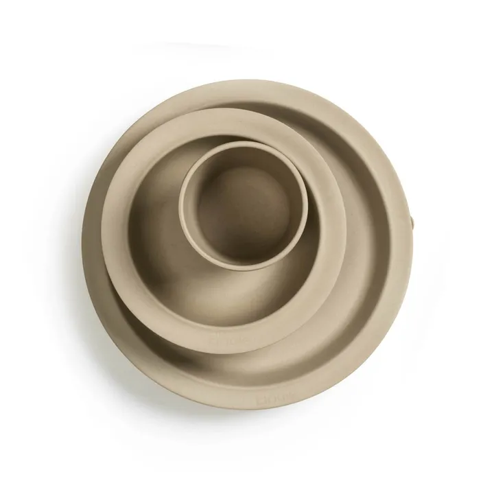 Дитячий обідній набір Elodie Details SetPLA Pure Khaki — Photo 16