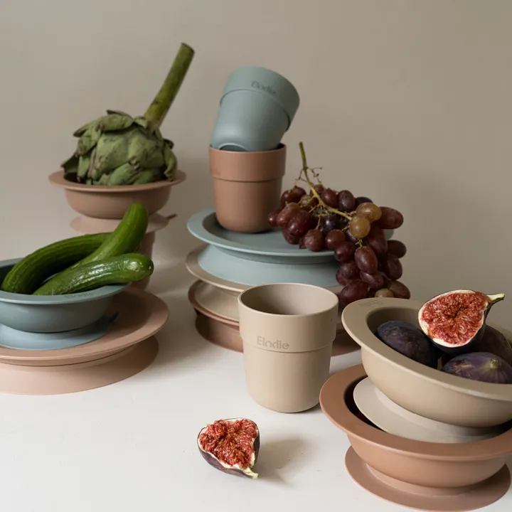 Дитячий обідній набір Elodie Details SetPLA Pure Khaki — Photo 21