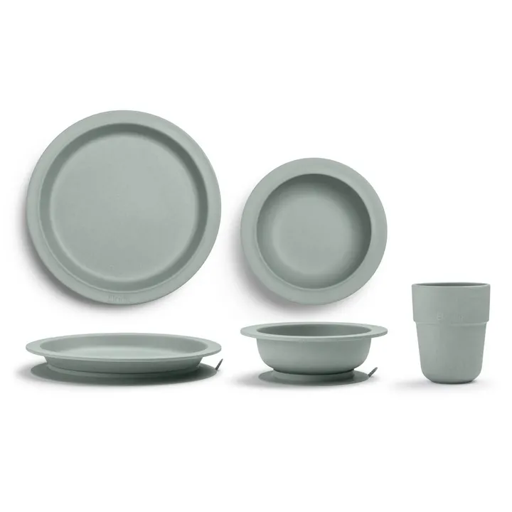Дитячий обідній набір Elodie Details SetPLA Pebble Green — Photo 10