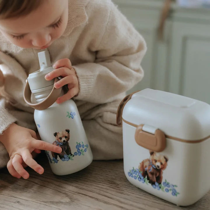 Ланчбокс Elodie Details Lunch &amp; Snack Blueberry Bliss Bil — Photo 7