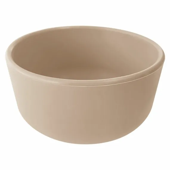Глибока тарілка силіконова MinikOiOi Bowl - Bubble Beige