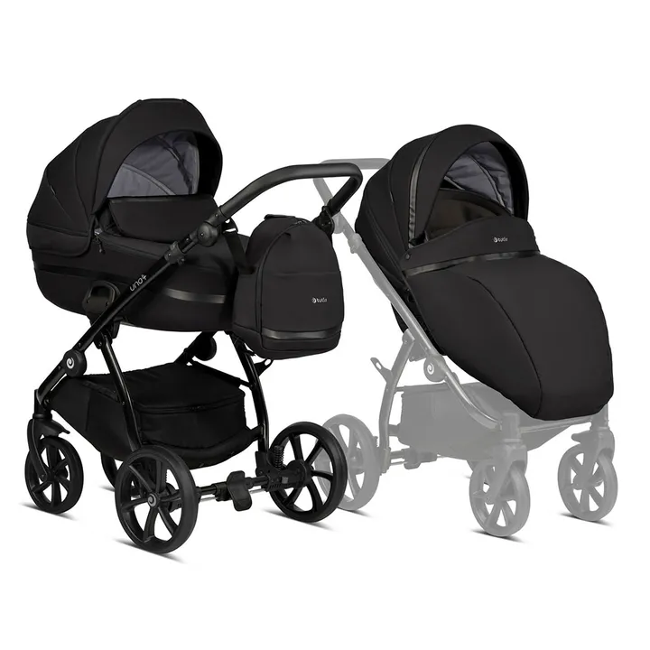 Коляска універсальна TUTIS Uno3 plus BLACK EDITION Charcoal — Photo 5