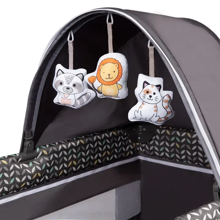 Ліжечко-манеж Lionelo SVEN PLUS GREY SCANDI — Photo 6