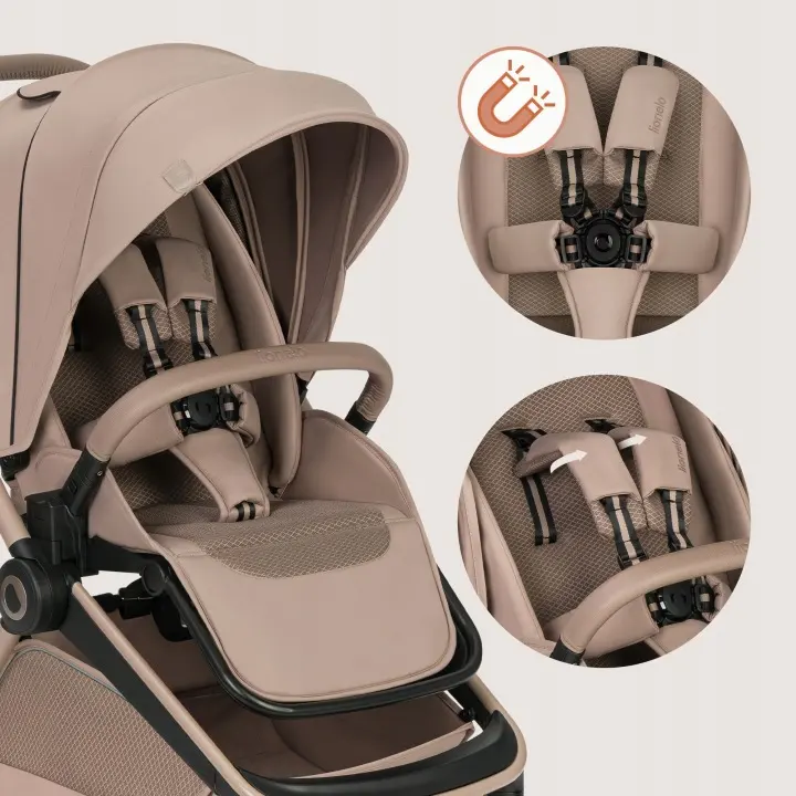 Універсальна коляска 2 в 1 Lionelo FREYA 2IN1 BEIGE SAND — Photo 11