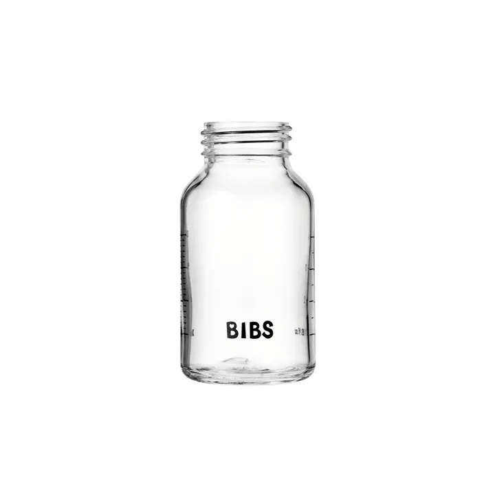 Скляна дитяча пляшечка BIBS Glass Baby Bottle Body 120 мл (повільний потік) — Photo 5