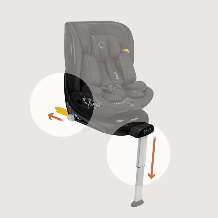 База для автокрісла Lionelo MOXIE PLUS I-SIZE BASE — Photo 12