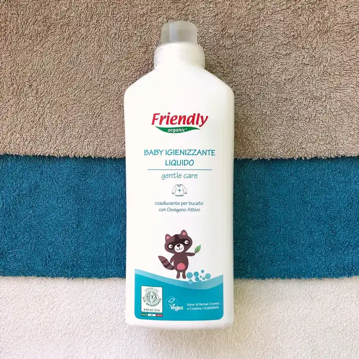 Органічний дезінфектор для прання дитячої білизни Friendly Organic 1000 мл — Photo 14
