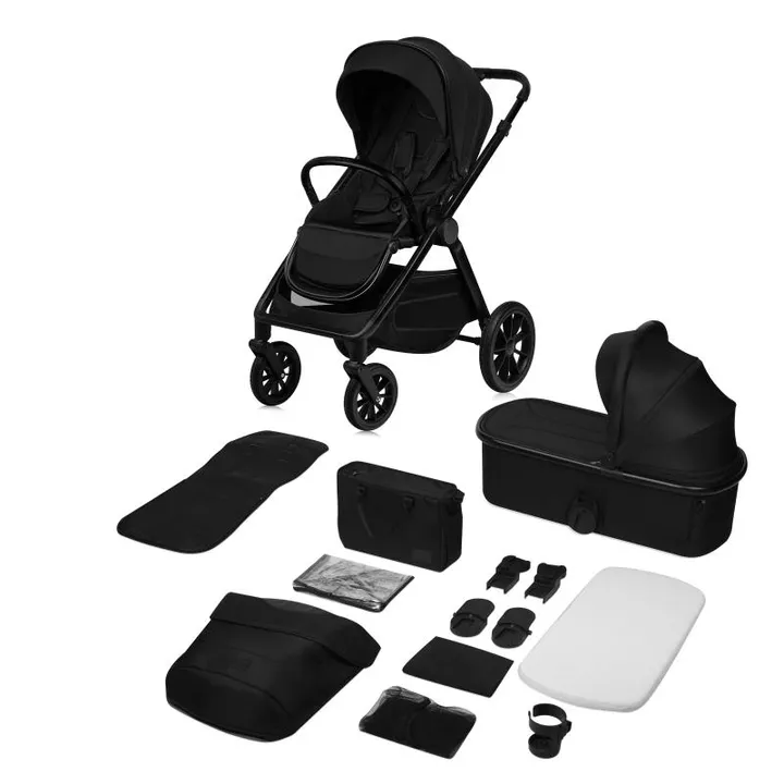 Універсальна коляска 2 в 1 Lionelo LAYLA 2IN1 BLACK ONYX — Photo 9
