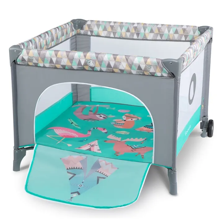 Манеж Lionelo SOFIE TURQUOISE SCANDI — Photo 3