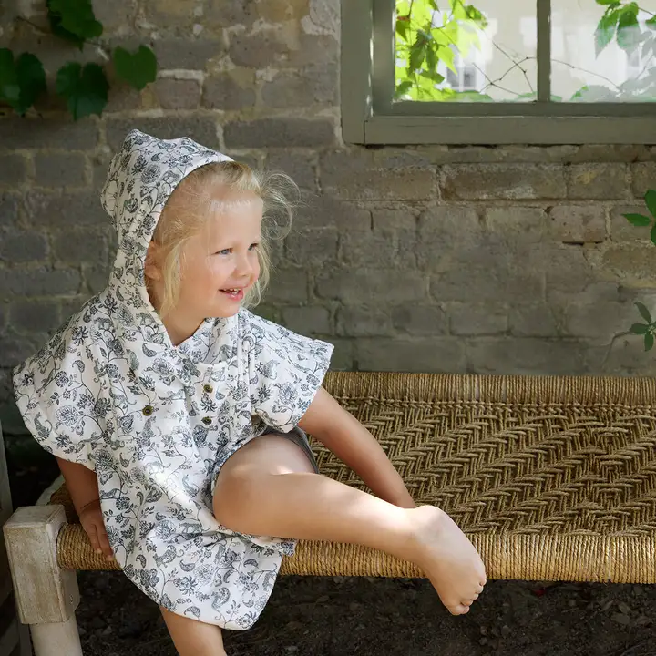 Рушник-пончо для ванни Elodie Detail Bath Poncho Garden Leo Toile — Photo 3