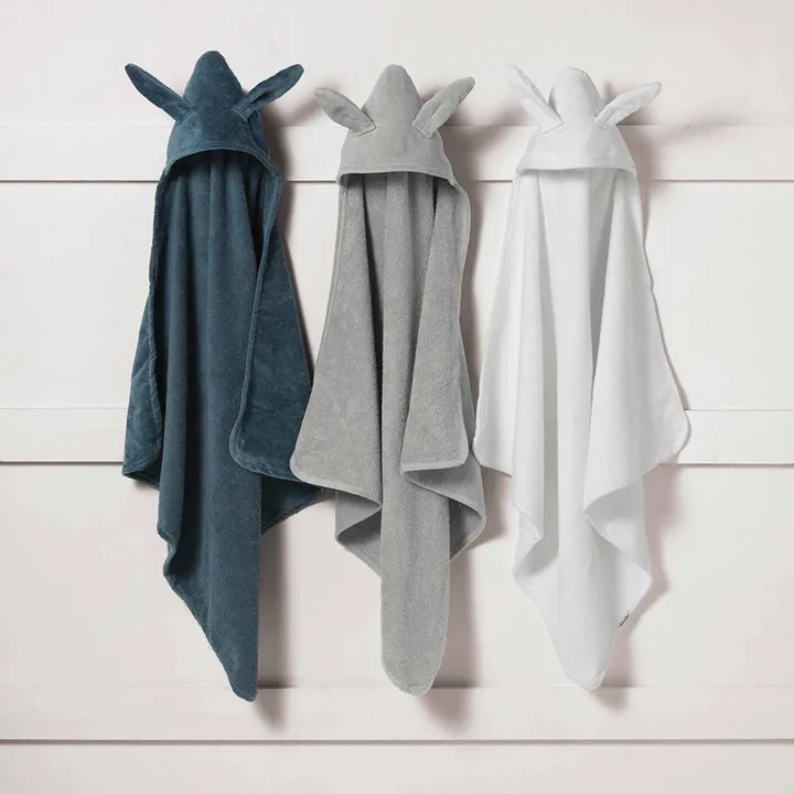 Рушник з капюшоном Elodie Detail Hooded Towel Mineral Green — Photo 9