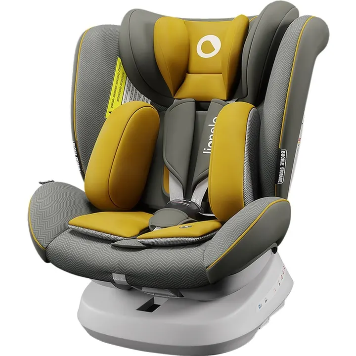 Дитяче автокрісло Lionelo BASTIAAN ONE YELLOW MUSTARD — Photo 3