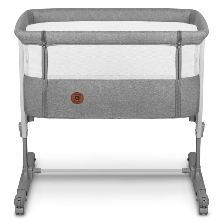 Ліжечко приставне Lionelo AURORA GREY CONCRETE — Photo 6