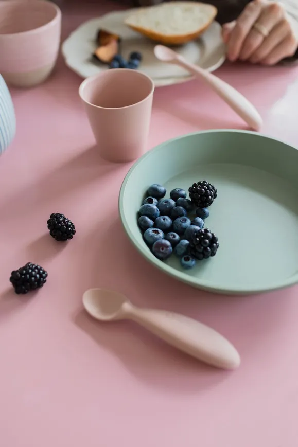 Набір дитячих тарілок BIBS Dinner Plate Set Blush (2 шт) — Photo 11