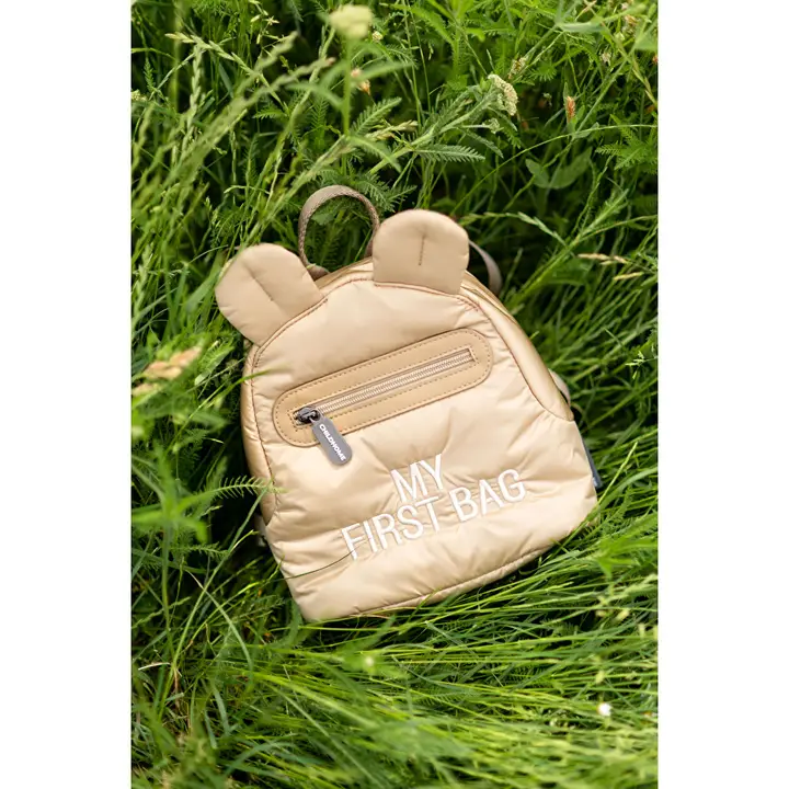 Рюкзак дитячий Childhome My first bag puffered beige, арт. CWKIDBPBE — Photo 25