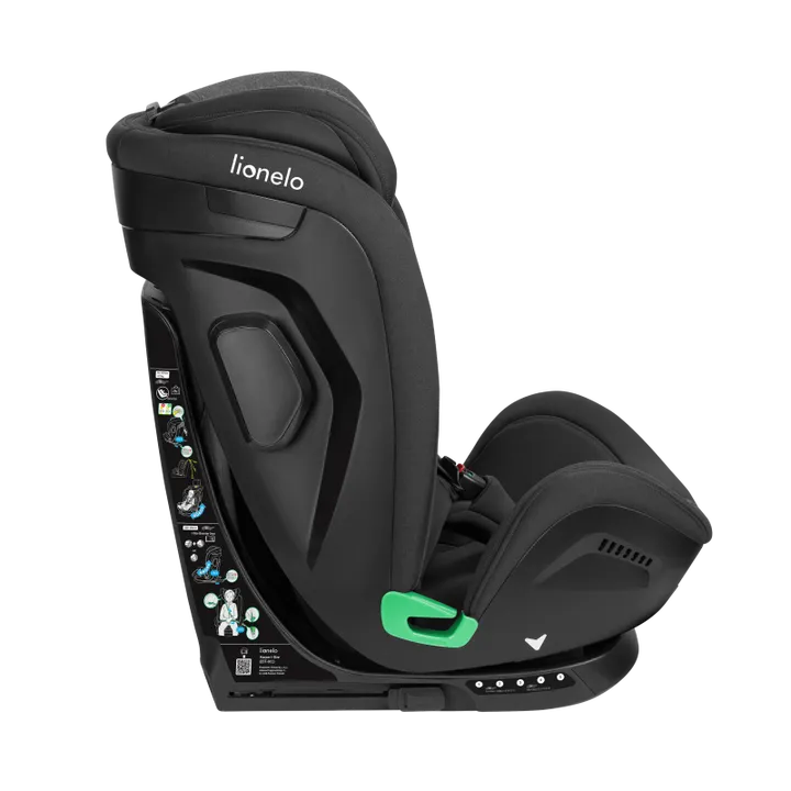 Дитяче автокрісло Lionelo HARPER I-SIZE BLACK CARBON — Photo 7