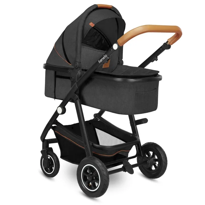 Універсальна коляска 3 в 1 Lionelo AMBER GREY GRAPHITE — Photo 5