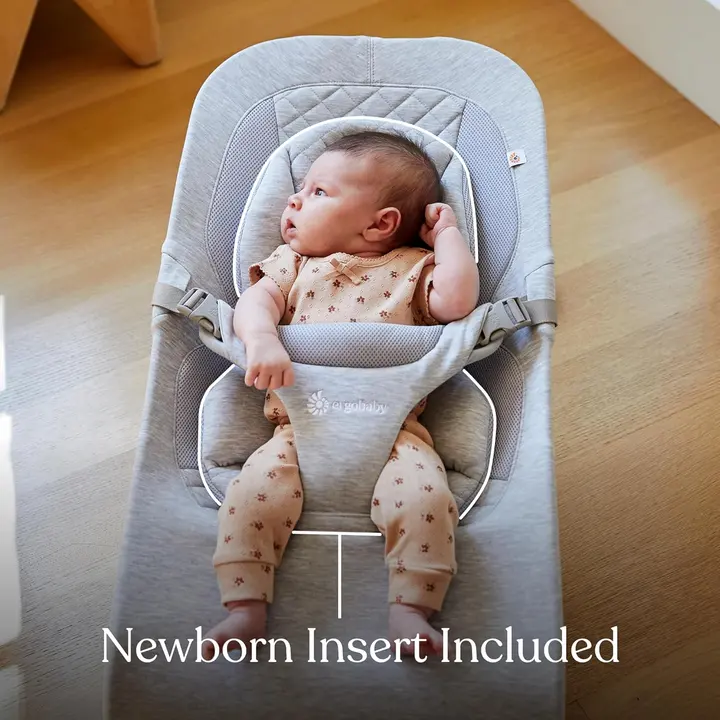 Крісло-шезлонг Ergobaby Light Gray — Photo 16