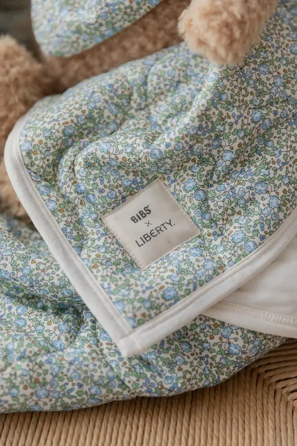 Стьобана ковдра BIBS x Liberty Quilted Blanket Eloise-blush — Photo 17