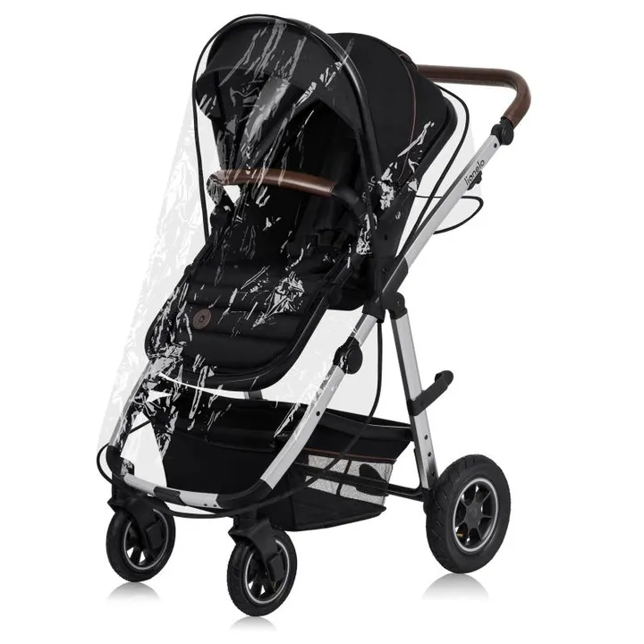 Універсальна коляска 2 в 1 Lionelo AMBER BLACK SILVER — Photo 7
