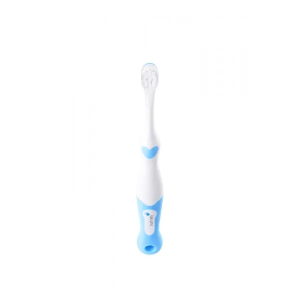 Зубна щітка від 0 до 18 місяців First Brush (2 шт) - Blue, (Brush-baby) — Photo 7