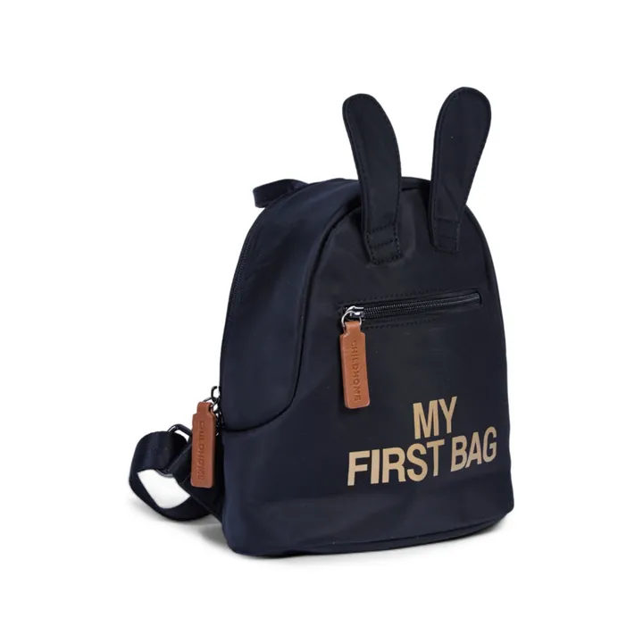 Рюкзак дитячий Childhome My first bag black/gold, арт. CWKIDBBL — Photo 12