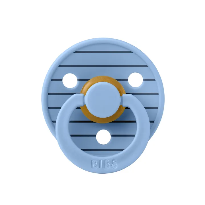 Пустушка Studio Colour Latex Round (кругла) Pin – Sky Blue 6-18 міс. — Photo 6