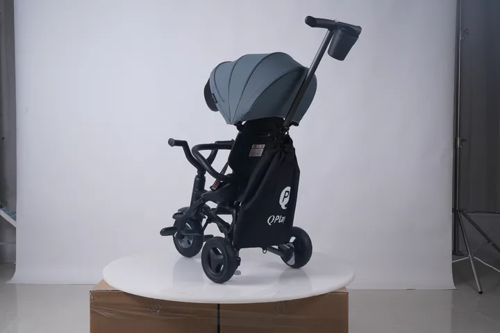 Велосипед складаний триколісний дитячий Nova+ Rubber Sky Blue — Photo 15