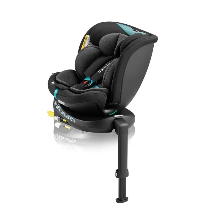Дитяче автокрісло Lionelo NAVY I-SIZE BLACK TURQUOISE — Photo 5