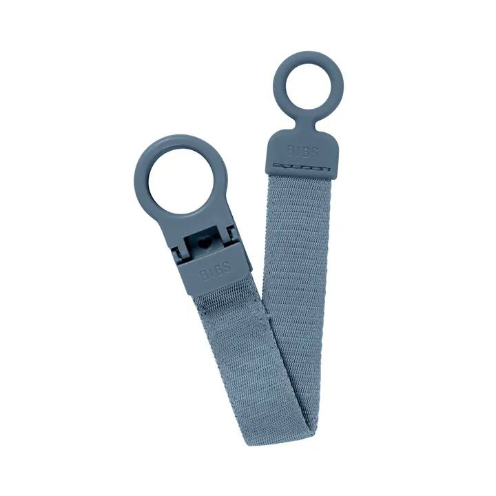 Тримач-стрічка для пустушки з петлею BIBS Pacifier Clip Loop Petrol — Photo 16