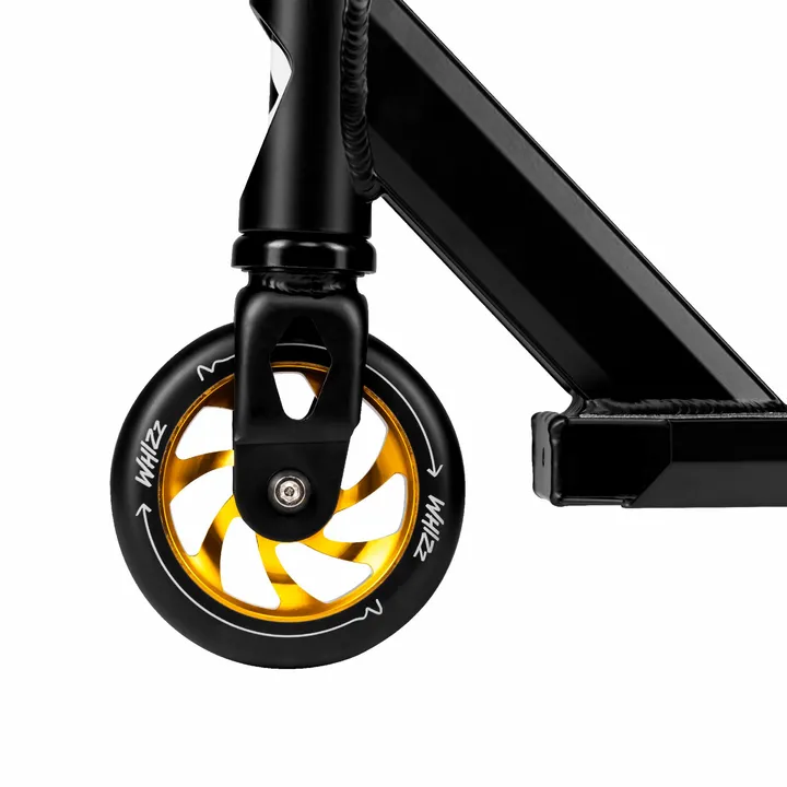 Дитячий самокат Lionelo WHIZZ BLACK CARBON YELLOW — Photo 16
