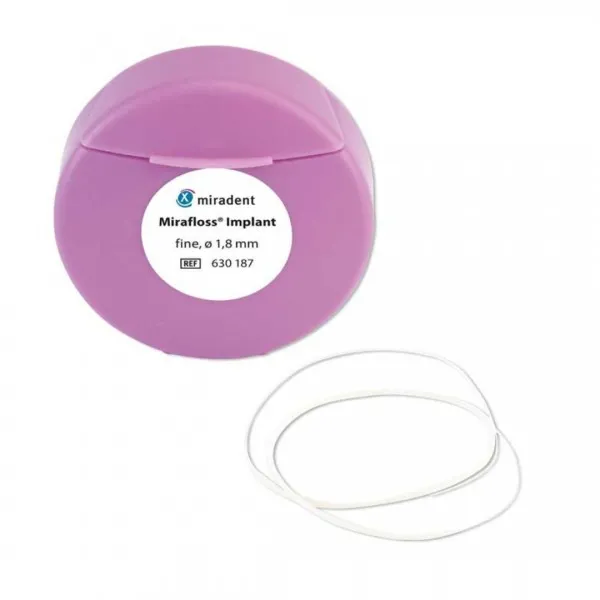 Флос Mirafloss Implant CHX Fine (1,8mm), (Miradent) — Photo 2