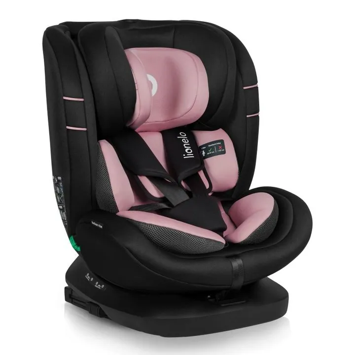 Дитяче автокрісло Lionelo BASTIAAN I-SIZE PINK ROSE — Photo 6