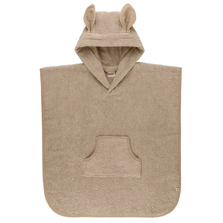 Рушник пончо з капюшоном BIBS Kangaroo Poncho Toddler Woodchuck — Photo 9