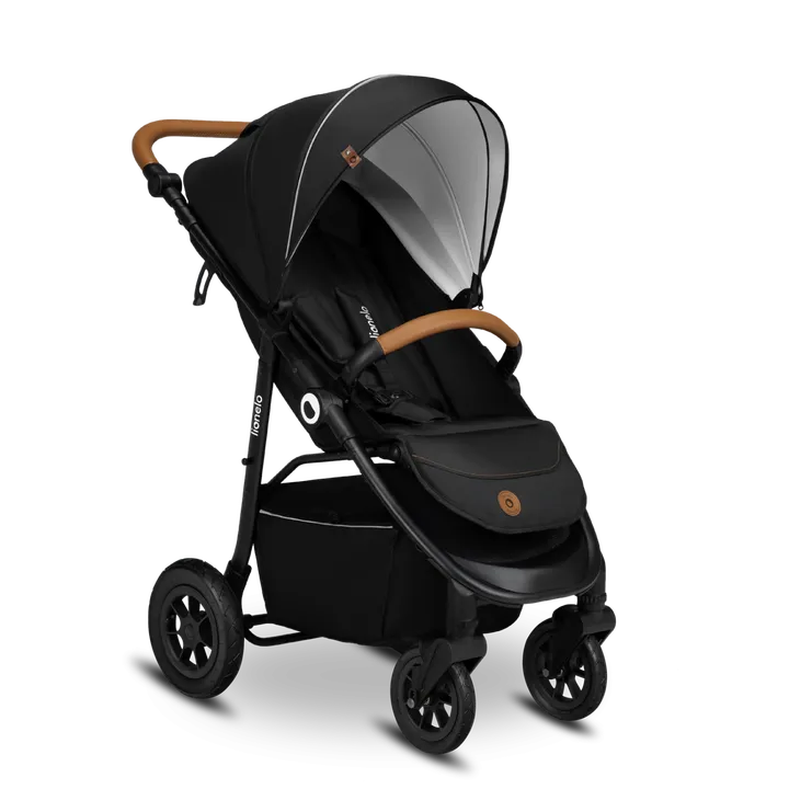 Прогулянкова коляска Lionelo NATT BLACK ONYX — Photo 7