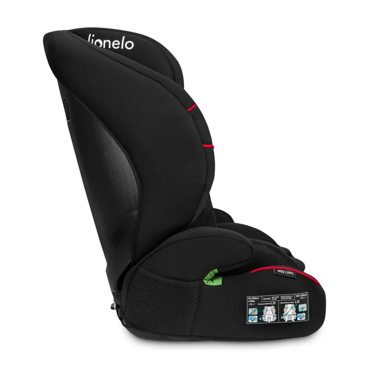Дитяче автокрісло Lionelo LEVI I-SIZE SPORTY BLACK — Photo 7