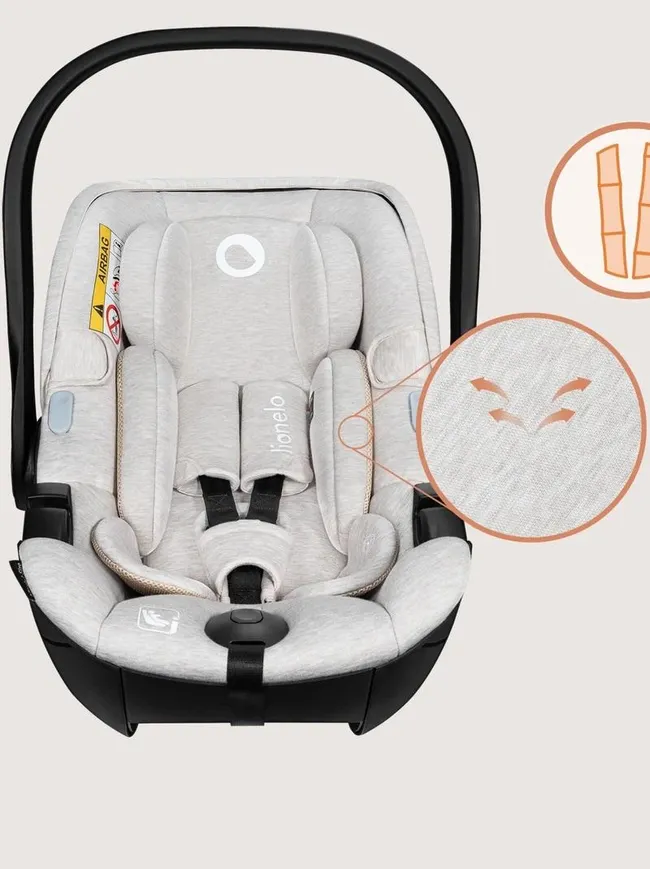 Дитяче автокрісло Lionelo MOXIE I-SIZE BEIGE SAND — Photo 8