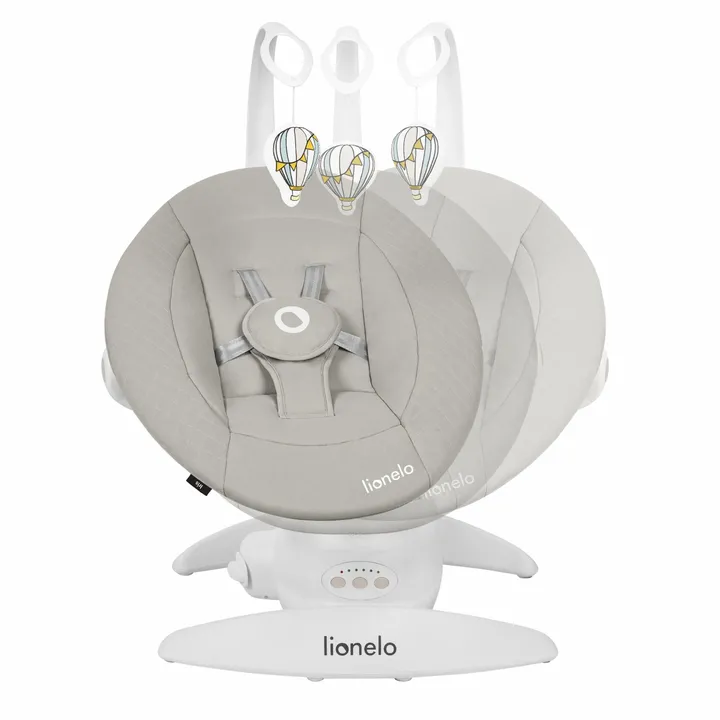 Крісло-гойдалка Lionelo IRIS BEIGE SAND — Photo 18