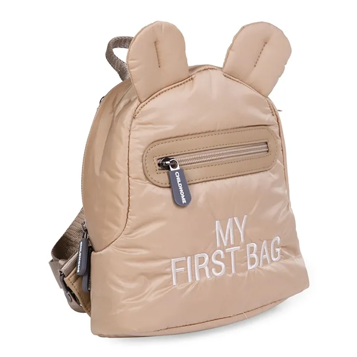 Рюкзак дитячий Childhome My first bag puffered beige, арт. CWKIDBPBE — Photo 15